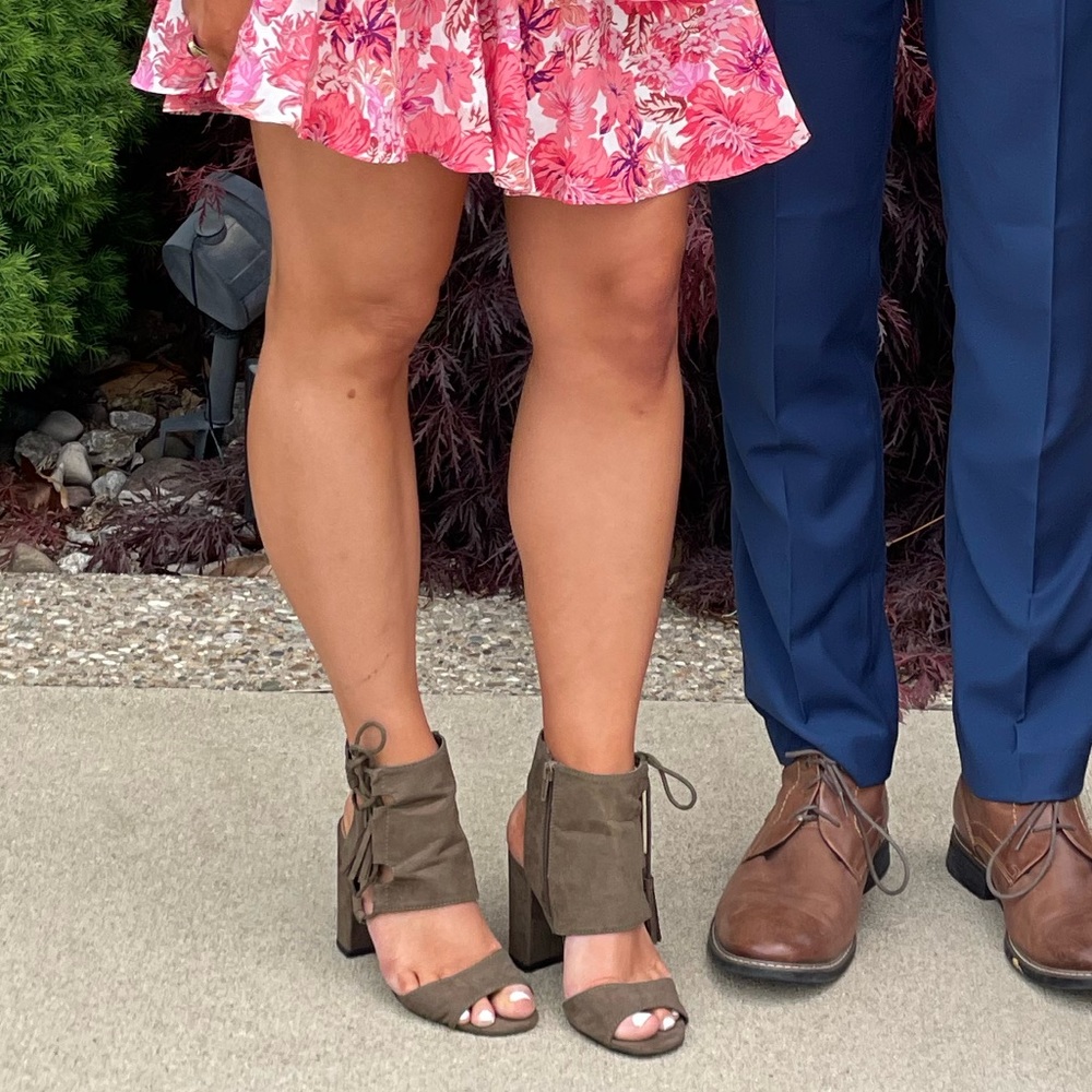 Green heels